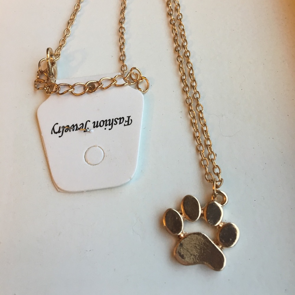Paw Print necklace